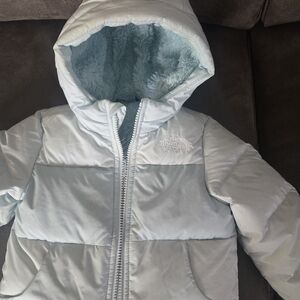 The North Face Kids' Ice Blue Puffer Jacket